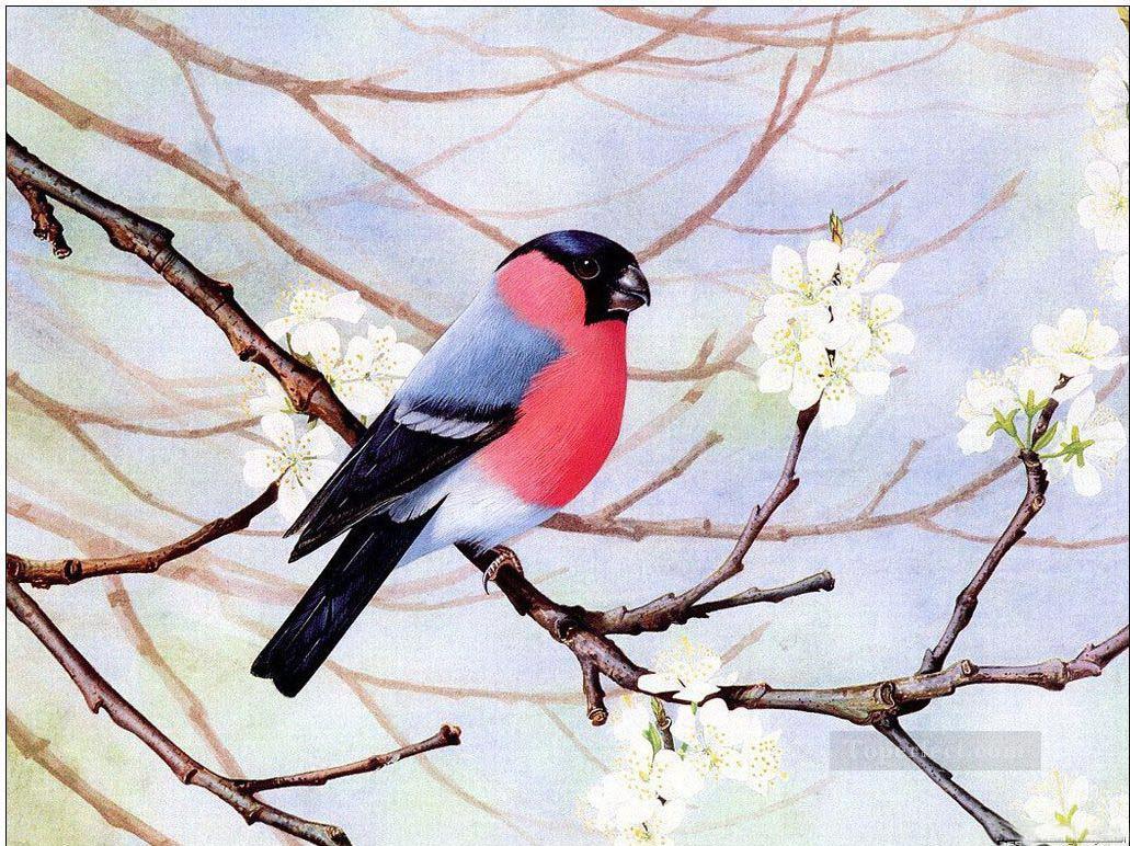 bird in Spring Oil Paintings